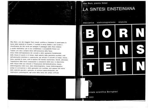 La sintesi einsteniana