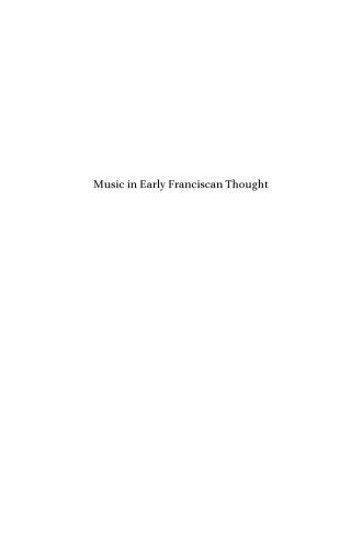 Music in Early Franciscan Thought