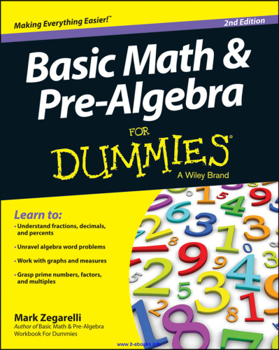 Basic Math and Pre-Algebra For Dummies, 2nd Edition