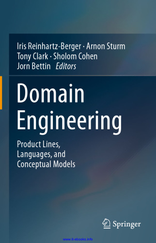 Domain Engineering: Product Lines, Languages, and Conceptual Models
