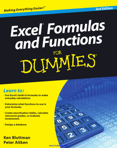 Excel Formulas and Functions For Dummies, 2nd Edition