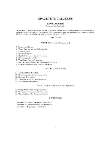 Spacetime calculus, with applications to electrodynamics, quantum theory and gravitation