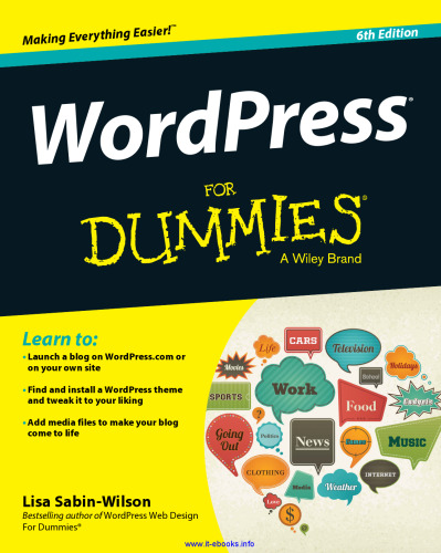 WordPress For Dummies, 6th Edition