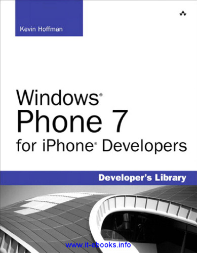 Windows Phone 7 for iPhone Developers