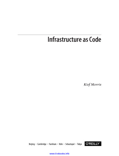 Infrastructure as Code: Managing Servers in the Cloud