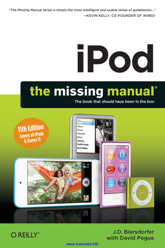 iPod: The Missing Manual, 11th Edition