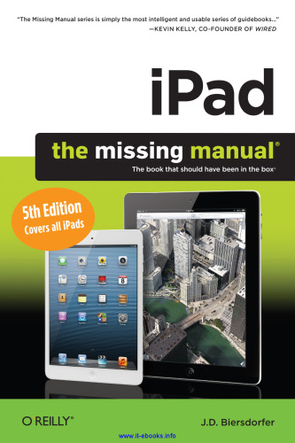 iPad: The Missing Manual, 5th Edition