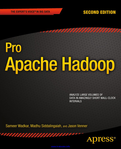 Pro Apache Hadoop, 2nd Edition
