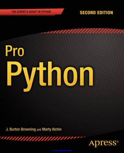 Pro Python, 2nd Edition