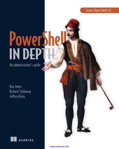 PowerShell in Depth: An Administrator's Guide