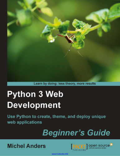 Python 3 Web Development: Beginner's Guide