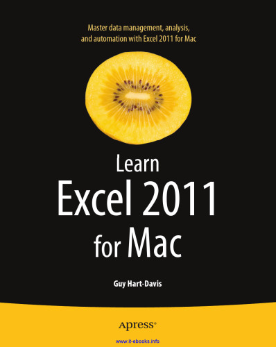Learn Excel 2011 for Mac