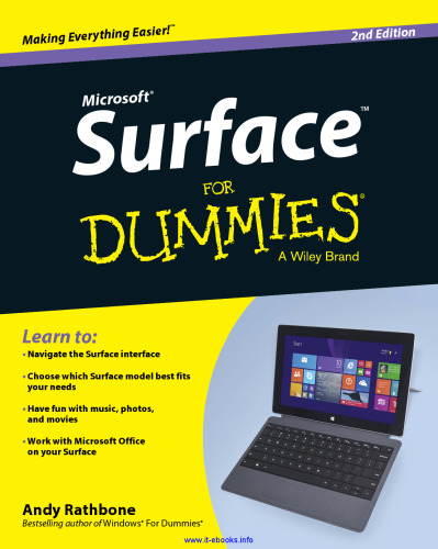 Surface For Dummies, 2nd Edition