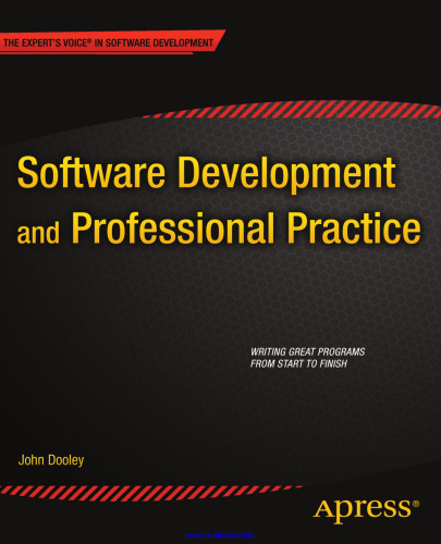Software Development and Professional Practice
