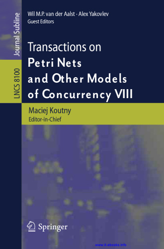 Transactions on Petri Nets and Other Models of Concurrency VIII