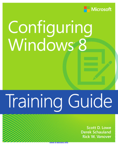Training Guide: Configuring Windows 8