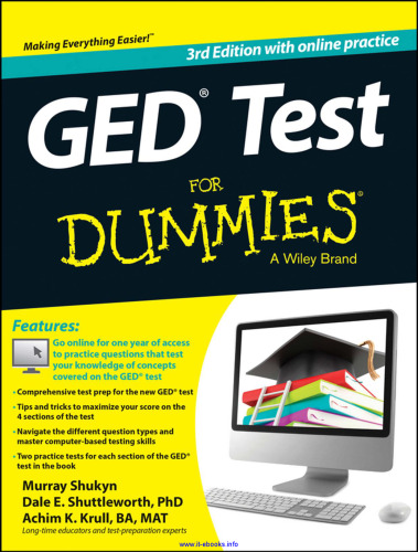GED Test For Dummies, 3rd Edition