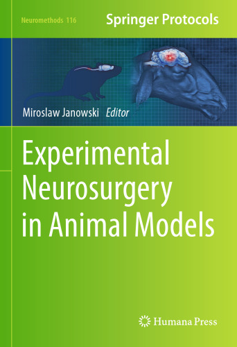 Experimental Neurosurgery in Animal Models