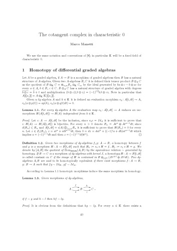 The cotangent complex in characteristic 0