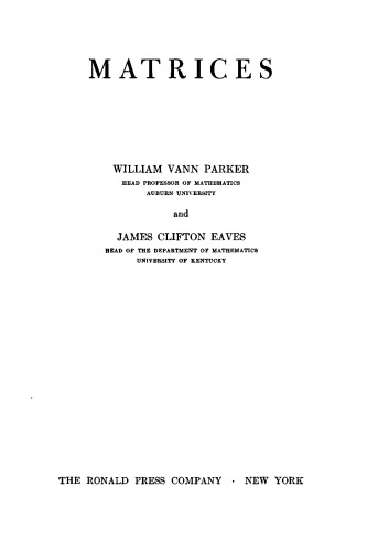 Matrices