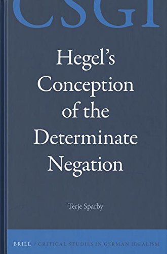 Hegel’s Conception of the Determinate Negation