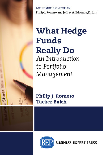 What Hedge Really Funds Do: An Introduction to Portfolio Management