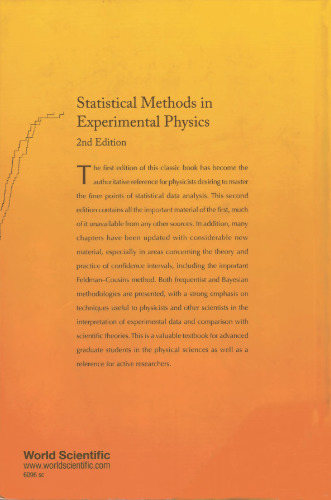 Statistical methods in experimental physics