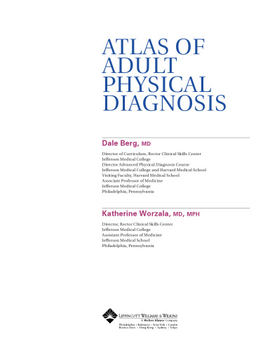 Atlas of Adult Physical Diagnosis