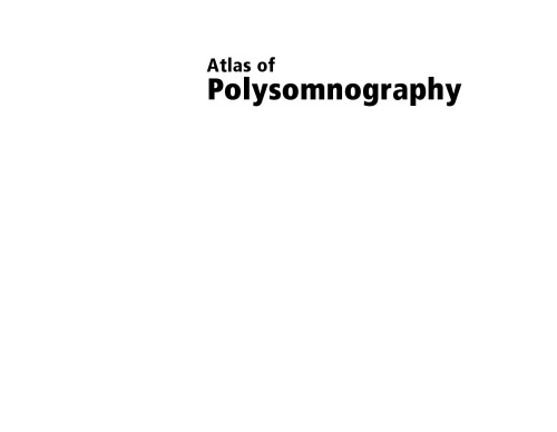 Atlas of Polysomnography