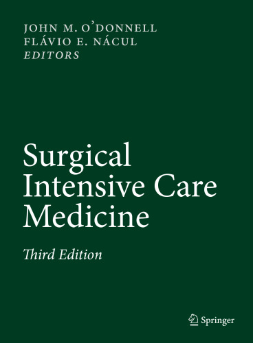 Surgical Intensive Care Medicine