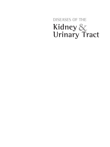 Diseases of the Kidney and Urinary Tract (Diseases of the Kidney