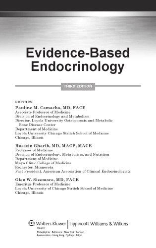 Evidence-Based Endocrinology