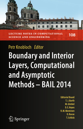Boundary and Interior Layers, Computational and Asymptotic Methods - BAIL 2014