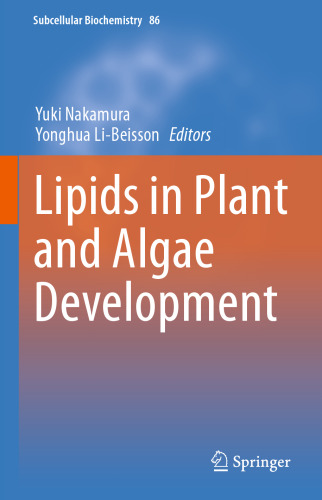 Lipids in Plant and Algae Development