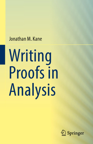 Writing Proofs in Analysis