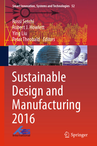 Sustainable Design and Manufacturing 2016