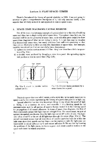 Curved space (CERN lectures)