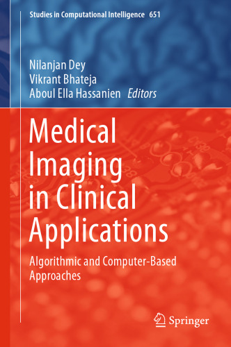 Medical Imaging in Clinical Applications: Algorithmic and Computer-Based Approaches