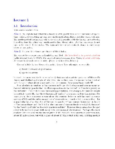 Lecture notes on general relativity