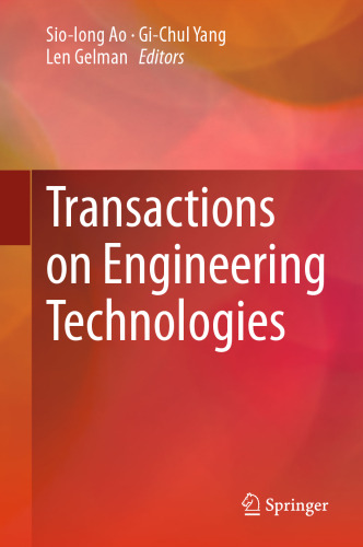 Transactions on Engineering Technologies