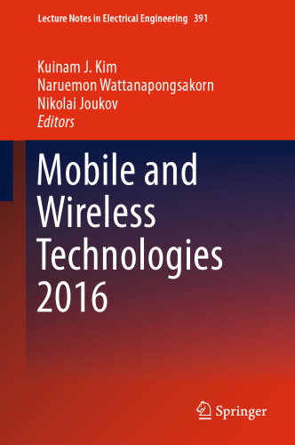 Mobile and Wireless Technologies 2016