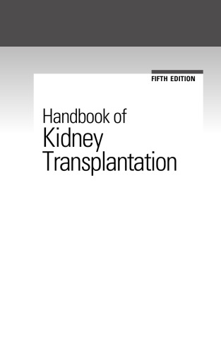 Handbook of Kidney Transplantation