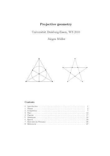 Projective geometry