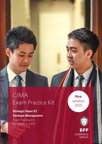 CIMA E3 Strategic Management: Objective Test Question Kit