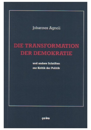 Die Transformation der Demokratie