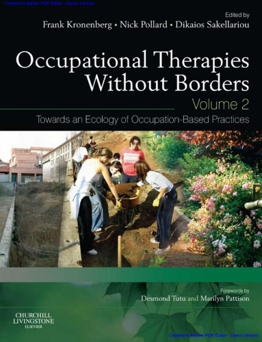 Occupational Therapies without Borders, Volume 2: Towards an Ecology of Occupation-Based Practices