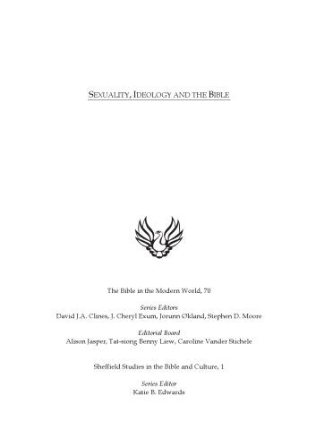 Sexuality Ideology and the Bible