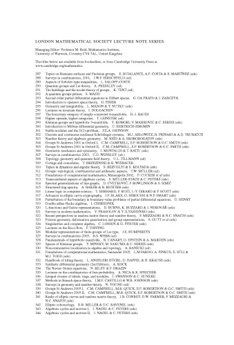 Appalachian Set Theory: 2006-2012