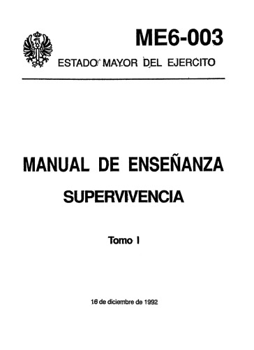 Manual de Enseñanza Supervivencia