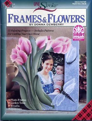 Deborah Schenck Flower Photo Frame